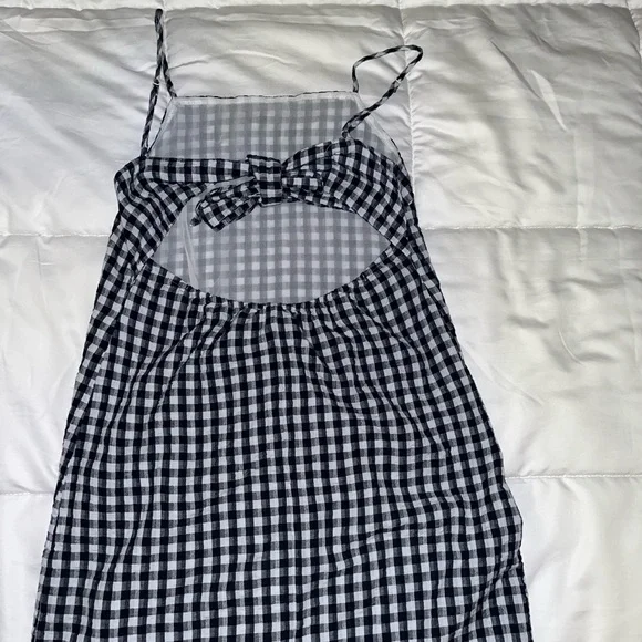AMERICAN EAGLE GINGHAM DRESS - Picture 2 of 3